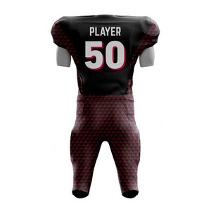 Uniformes de Fútbol Americano Personalizados de la Mejor Calidad para Adultos, Ropa Deportiva Transpirable para Equipos, Tallas Grandes, 100% Poliéster Antibacteriano - Product Image 4