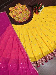 ชุดเดรสสำหรับเจ้าสาวชุดเดรสผ้าทอลายดอกมีลายปักหนา - Product Image 6