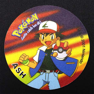 Pour les cartes rondes en plastique et en papier Pokémon Pogs Tazos - Product Image 4