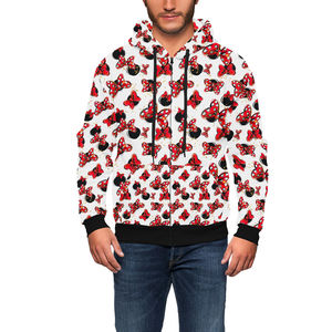 Jersey con capucha de primavera con capucha de felpa EssentiT Camisas Hip Hop Sudadera con capucha de lujo de Dios Gráfico personalizado 3D Sudadera con capucha de silicona - Product Image 1