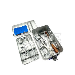 Petit ensemble de fragments avec plaques porte-aiguilles Vis et instruments pour fixation osseuse Ensemble de petits fragments orthopédiques - Product Image 2