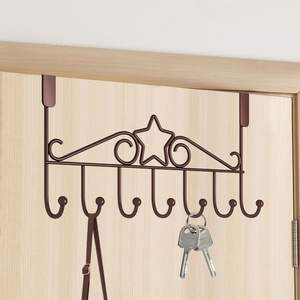 Colgador de puerta metálico de lujo con acabado premium diseñado para coronas elegantes y decoración de puertas. - Product Image 4