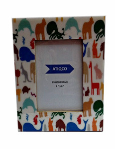 Unique Solid Wooden <b>Photo</b> <b>Frame</b> with Multi-Color Digital Print Wood & Resin Home Decor Picture <b>Frames</b> - Product Image 5