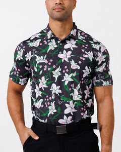 Camisetas Polo de Manga Corta para Hombre, Tejidas, de Alta Calidad, Personalizadas, ODM, Ajuste Delgado, Secado Rápido, para Impresión, con MOQ Bajo - Product Image 3