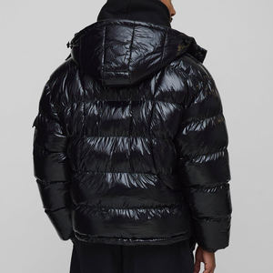 Veste matelassée décontractée surdimensionnée à fermeture éclair de qualité supérieure pour homme, chaude pour l'hiver, personnalisée, matelassée, imperméable, respirante, séchage rapide - Product Image 2