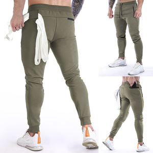 Pantalones informales de algodón para hombre, ropa para correr al aire libre, deportes de invierno de alta calidad, tela de lona ligera, venta al por mayor - Product Image 2