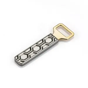 Abrebotellas para bares, bodas, fiestas, abridor de metal personalizado para promoción, Abrebotellas con forma de botella de cerveza, venta al por mayor - Product Image 2