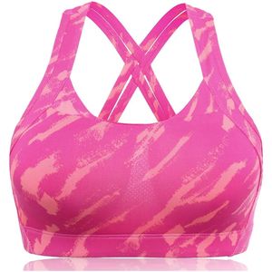 Soutien-gorge de sport pour femmes, taille plus, haute tenue, respirant, séchage rapide, logo frontal, vêtements de sport, yoga, entraînement, vente en gros, prix bas - Product Image 1