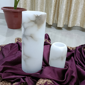 Candelabros y farolillos de piedra de diseño personalizado al por mayor de fábrica india, decoración del hogar de la mejor calidad de Source - Product Image 4