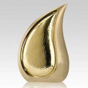 Urna de cremación de Metal de estilo clásico, gota de lágrima con esmalte ligero, acabado, diseño único, la mejor calidad para funerario, superventas, nuevo - Product Image 3