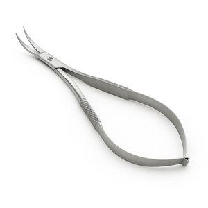 Tijeras quirúrgicas oftálmicas Castroviejo, recto, Romo, fino, microcorte, mango de resorte, instrumento de ojo de acero inoxidable - Product Image 4