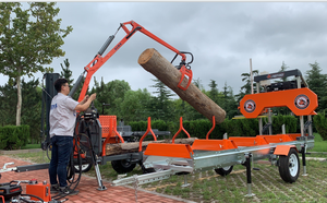 Forestey Holzfällerkräne für Brennholz – Benzin-Holzanhänger mit Kran, Holzverlader und Greifer - Product Image 2
