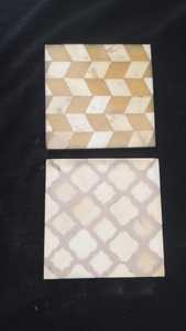 Ensemble de sous-verres en chêne et liège faits à la main Sous-verres en liège naturel classiques pour la cuisine à domicile Accessoires en bois avec boîte-cadeau - Product Image 4