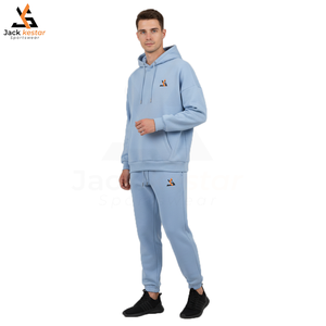 ชุดวอร์มผู้ชายผ้าฝ้ายพิมพ์ลายฤดูหนาว ราคาไม่แพง ผลิตตามสั่ง ขายดี ชุดวอร์มผู้ชายแบบต่อผ้า - Product Image 5