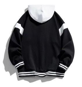 Sudadera con Capucha Personalizada de Felpa Francesa Gruesa con Cremallera y Logotipo Estampado, Fabricante de Sudaderas con Capucha Extra Grandes para Hombre con Cremallera Completa - Product Image 6