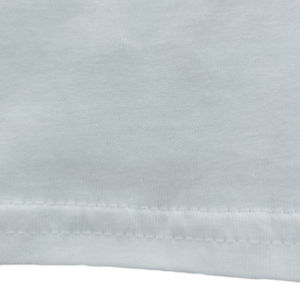 Camiseta lisa de 100% algodón con serigrafía personalizada para hombre, Regular Camiseta con estampado de corte de letras, camisetas informales en blanco para hombre - Product Image 4