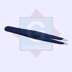 Pinzas para cejas con logotipo personalizado Pinzas para cejas injertadas de etiqueta privada de acero inoxidable - Product Image 1