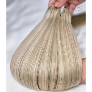 Styles chauds Paquets de cheveux humains droits à double tirage # BB Couleur 60 Cm Cheveux vietnamiens bruts à donneur unique en gros - Product Image 6