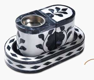 Quemador de Incienso Indio de Resina con Incrustaciones de Madreperla, Aromático y Ecológico, Ideal para Regalo, Gran Venta - Product Image 6