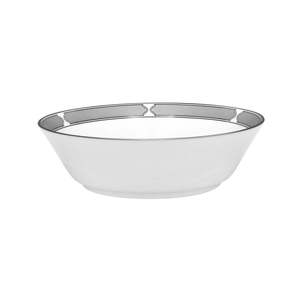 Ciotola per Insalata in Porcellana Platinum Noritake Eternal Palace, Design Classico, Acciaio Inossidabile Lucidato, Taglia Unica per Matrimoni ed Eventi Speciali - Product Image 4