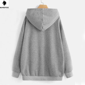 เสื้อฮู้ดแบบสวมหัวของผู้ชายผ้าเทอร์รี่ผ้าฝ้าย100% โพลีเอสเตอร์คุณภาพสูงน้ำหนักเบาแบบลำลองเทคนิคพัฟ - Product Image 3