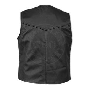 Gilets en cuir de créateur Vêtements haute couture personnalisés - Product Image 2