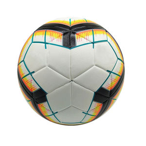 Balón de fútbol pakistaní de alta calidad con logotipo personalizado, diseño de balón de partido de Fútbol cosido a máquina, tamaño 5, cuero PU, los mejores balones de partido - Product Image 1