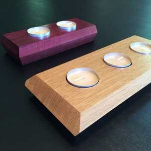 wooden <b>Candle</b> Holders <b>Candle</b> Jars - Product Image 6