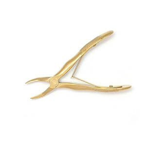 ชุดคีมถอนฟัน7ชิ้นชุบทองสำหรับเด็กเครื่องมือถอนฟันเครื่องมือผ่าตัด - Product Image 5