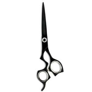 Tijeras de peluquero de acero inoxidable de nuevo diseño, tijeras deslizantes para corte de pelo de salón de peluquería con hoja recta - Product Image 4