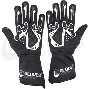 Guantes de Carreras de Karting Transpirables y Duraderos de Calidad OEM de Proveedor Pakistaní, Guantes Deportivos Unisex para Motociclismo de Calidad Profesional Personalizados - Product Image 5
