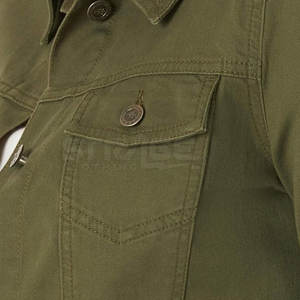 Vestes en jean en coton respirant tricoté pour femmes, taille plus, design personnalisé, imprimé, fabriquées au Pakistan - Product Image 5