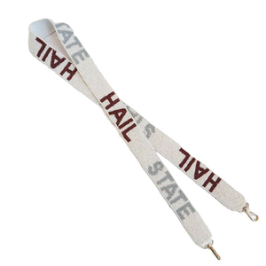 Beaded HAIL STATE <b>Crossbody</b> <b>Bag</b> Straps for <b>Girls</b> and Women Fashion Accessory From India - Product Image 1