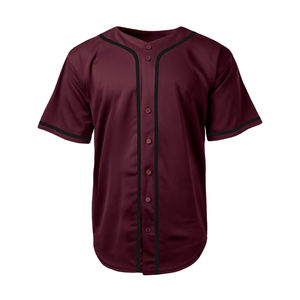 Maillot de baseball unisexe personnalisable et haut de gamme avec nom et logo d'équipe, maillot de baseball respirant, service OEM ODM - Product Image 1