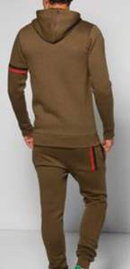 Conjuntos de ropa cálida de invierno de fabricante para mujer, chándal con cremallera, chándal para la venta - Product Image 3