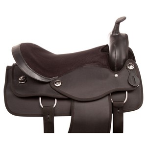 Meilleure vente Selle de course synthétique de haute qualité pour l'équitation, fabriquée au Pakistan, personnalisable, OEM accepté, couleurs et logos personnalisés - Product Image 4
