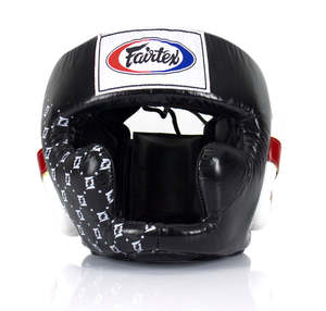 Fairtex HG10ที่มีคุณภาพสูงสีดำมวยไทยเตะ MMA หัวป้องกันเกียร์สำหรับอุตสาหกรรม - Product Image 1