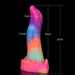 YOCY Snake Dark Glow <span class=keywords><strong>Dildo</strong></span> Weibliche Masturbation Orgasmus Sexspielzeug Pellet Anal Plugs Leuchten Masturbation Silikon massage gerät - Product Image 6