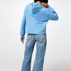 OEM Diseño Streetwear Ladies Blank Plus Size Unisex Hoodie Drop Shoulder Sudaderas Oversize Color Block Sudaderas con capucha personalizadas - Product Image 2