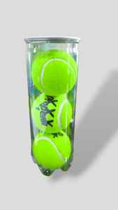 2.5 pouces 100% balle de tennis en fibre de laine synthétique bon caoutchouc pour le divertissement sportif d'entraînement intérieur et extérieur - Product Image 3