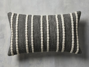 Wholesale Luxury <b>Cushion</b> Cover 45*45 cm 100% Woolen Decorative Chevron Pillow Cover <b>Cushion</b> Case With <b>Tassel</b> - Product Image 5