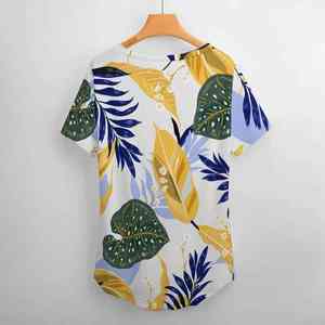 เสื้อยืดสตรีแบบระเหิดแห้งเร็วป้องกันรอยยับทนทานเสื้อพิมพ์ลายสีสันสดใสมาใหม่ - Product Image 4