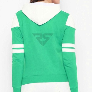 เสื้อมีฮู้ดสำหรับผู้หญิงเสื้อมีฮู้ดผ้าฟลีซผ้าฝ้ายสีแฟชั่นออกแบบได้ตามต้องการ - Product Image 2