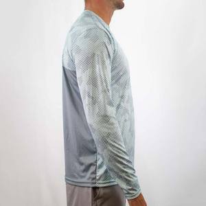 Camisa de pesca de moda superior de calidad personalizable Nuevo diseño Sublimado Impermeable Protección UV Secado rápido Impresión de longitud larga - Product Image 5