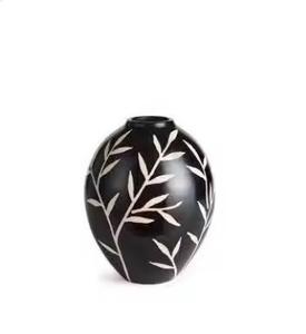 แจกันดอกไม้โลหะสำหรับห้องนั่งเล่นหรูหราทันสมัยของตกแต่งบ้านสไตล์โบราณอุปกรณ์ตกแต่งดอกไม้ระดับพรีเมียมทำจากโลหะ - Product Image 4