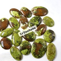Cabochon d'opale verte naturelle de haute qualité de haute qualité bijoux en pierres précieuses en vrac bijoux en pierres précieuses opale verte pour la fabrication