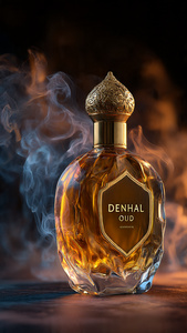 Denhal Oud de Ayursav Premium Arabic Attar Oil Rich Woody Oriental Fragancia Aroma de larga duración - Product Image 1