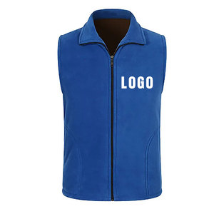 Nouvel Arrivage Gilet en Laine Sans Manches Grande Taille pour Homme Style Urbain Réversible Respirant Vêtement d'Extérieur Sportif avec Fermeture Éclair Frontale - Product Image 4