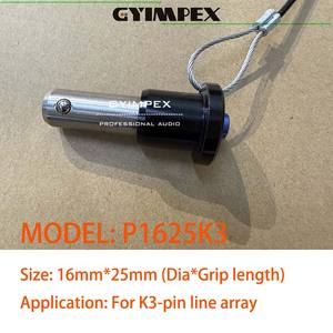 Sistema de fuente de sonido de rango completo con pasador de liberación rápida de 16*25mm para altavoces Line Array, pasadores de acero de alta calidad con bloqueo de bola de liberación rápida - Product Image 6