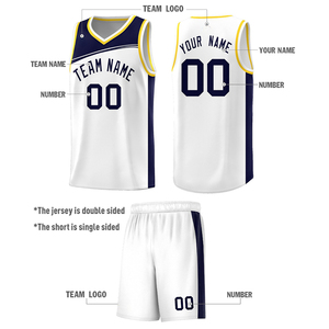 Custom Plus Size Basketball Jersey <b>Set</b> Print Personalized Breathable Anti-Bacterial Basketball Tank <b>Tops</b> Shorts Uniform for Men - Product Image 5